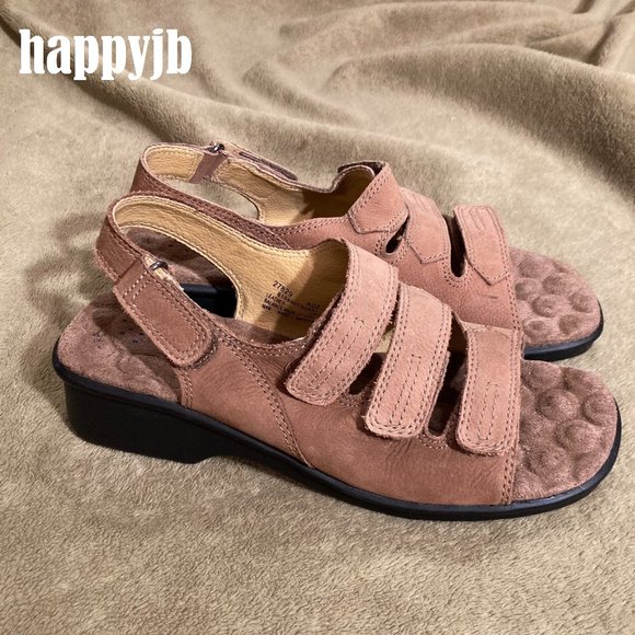 EUC Vintage Cobbie Cuddlers Ultra Massage Leather Sandal Women's Size 7.5W - Picture 4 of 16